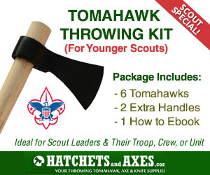 Scout and Youth Group Special!! 16" Hawk Throwing Bundle - For Youth Groups under 14