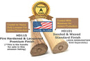 SPECIAL! Throwing Tomahawk Handle - Fire Hardened & Lacquered - 19 inch A Grade American Hickory Wood