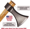 BLADED™ Throwing Axe w/Sheath - Made in USA