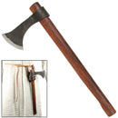 18.5 Inch Francisca Historical War Axe & Sheath