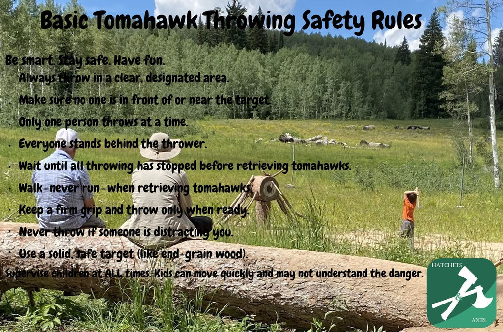 Tomahawk Throwing Safety – HatchetsandAxes.com