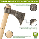 Age 14+ Scout and Youth Group Special! 19" Hawk Throwing Station Setup- 6 Hawks, 2 Extra Handles, plus Ebook