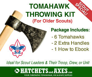 Tomahawk Throwing Kit Poster