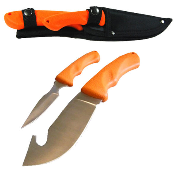 2 Knives with Nylon Sheath