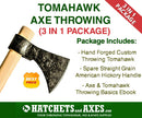 Tomahawk Axe Throwing 3-in-1 Package