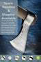 Chrome Competition Throwing Tomahawk