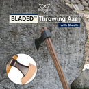 BLADED™ Throwing Axe w/Sheath - Made in USA